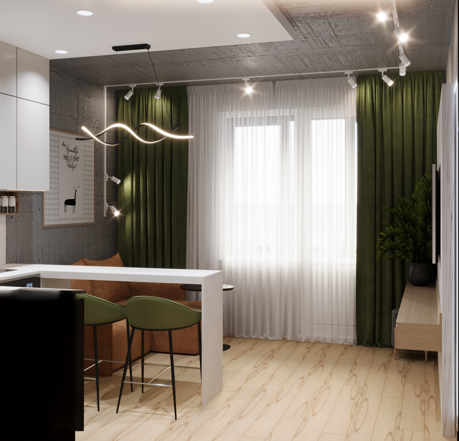 Квартира 36 квадратов. 2024 г.