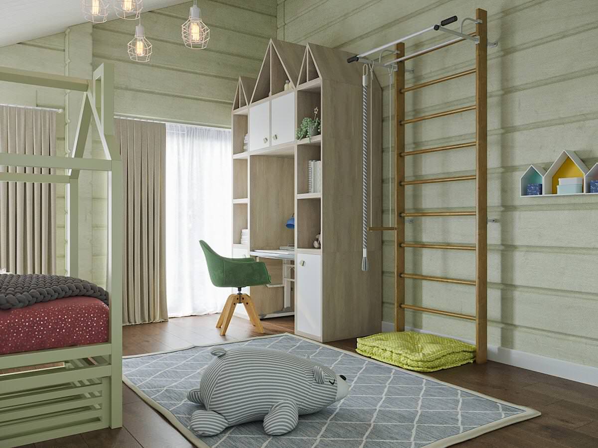 Загородный дом для молодой семьи