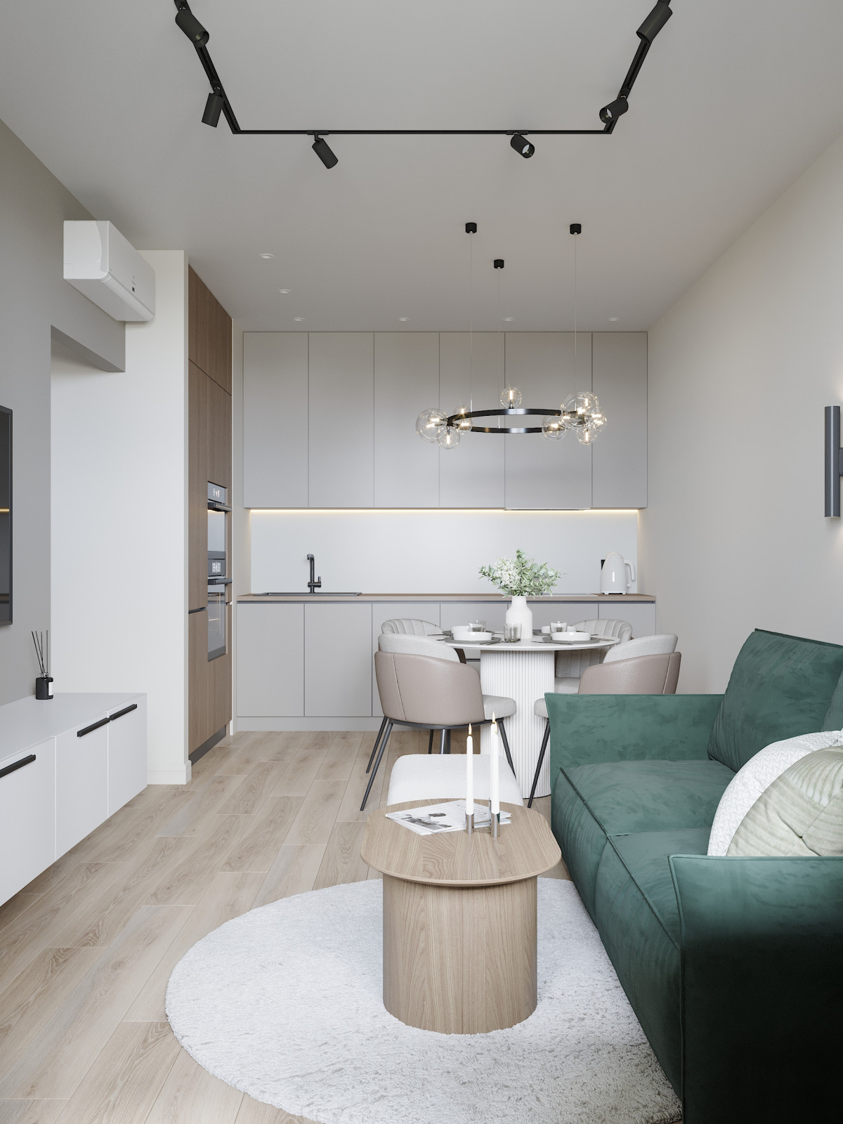 Квартира 56м2, Одинцово, ЖК Равновесие