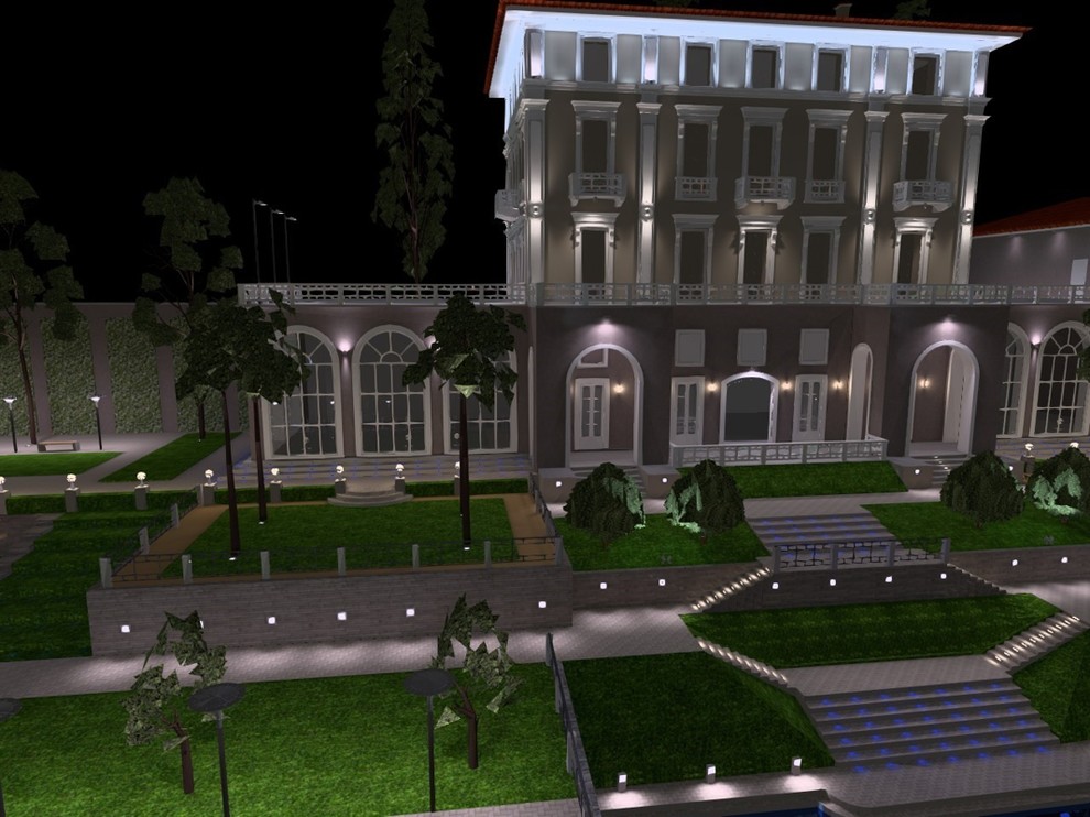 Дизайн проект освещения Villa Laglio