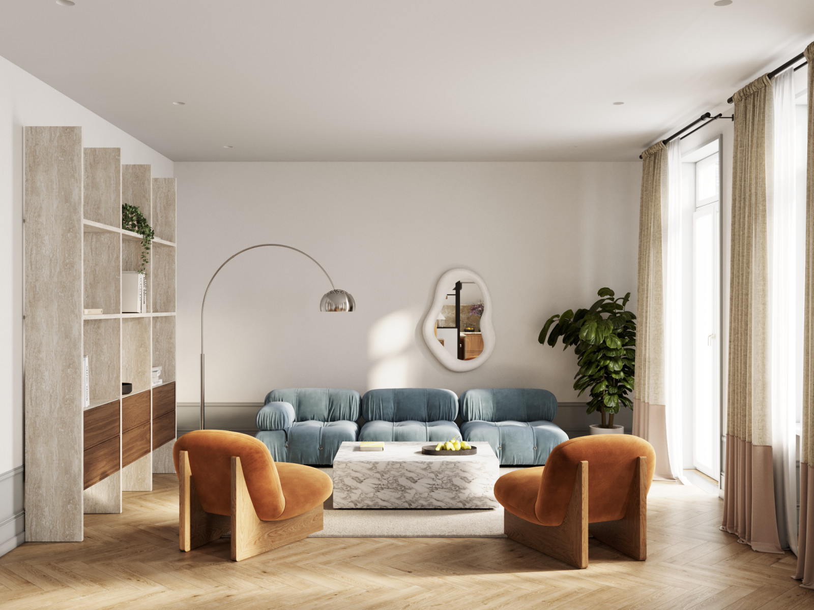 Квартира 170 м2 в Пресненском районе