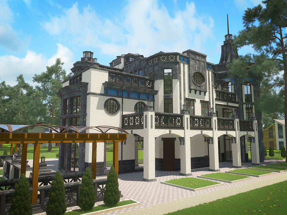 Дом с погребом - 900м2