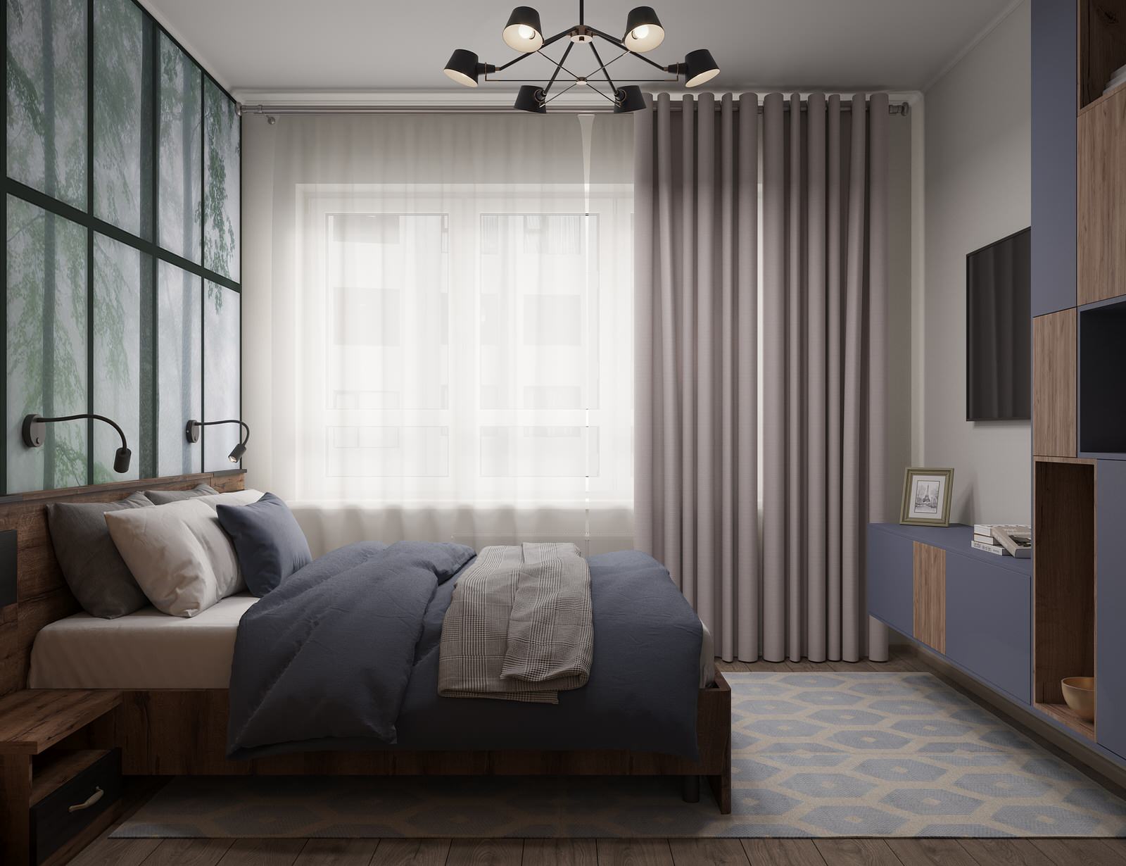 Двухкомнатная квартира в ЖК Континенты