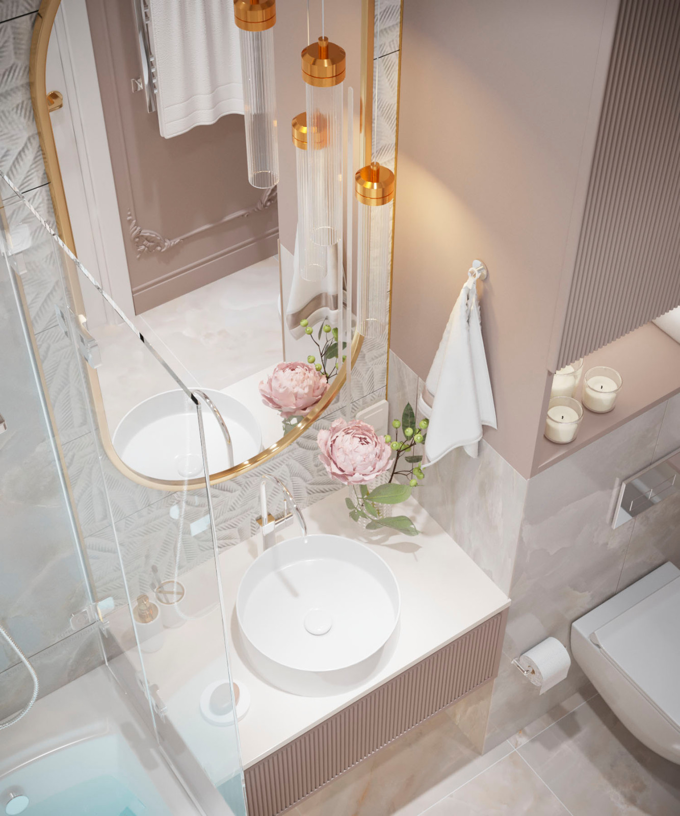 Ванная комната ЖК Суворов