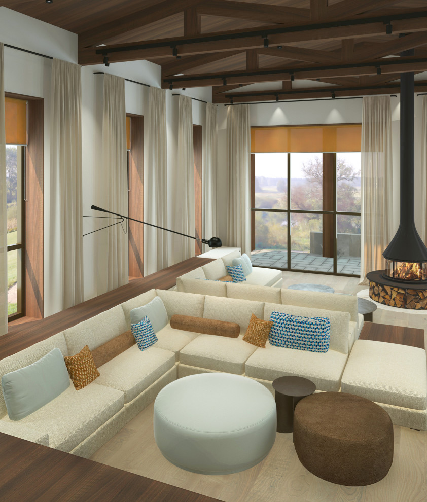 Интерьеры загородного дома