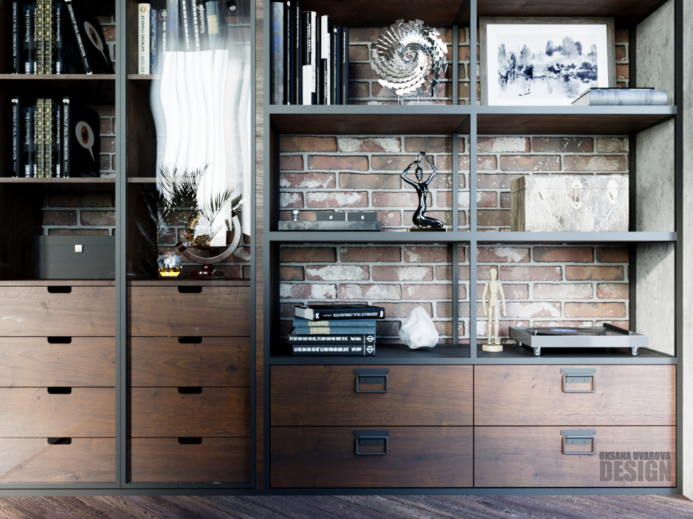 LOFT пространство с мужским характером