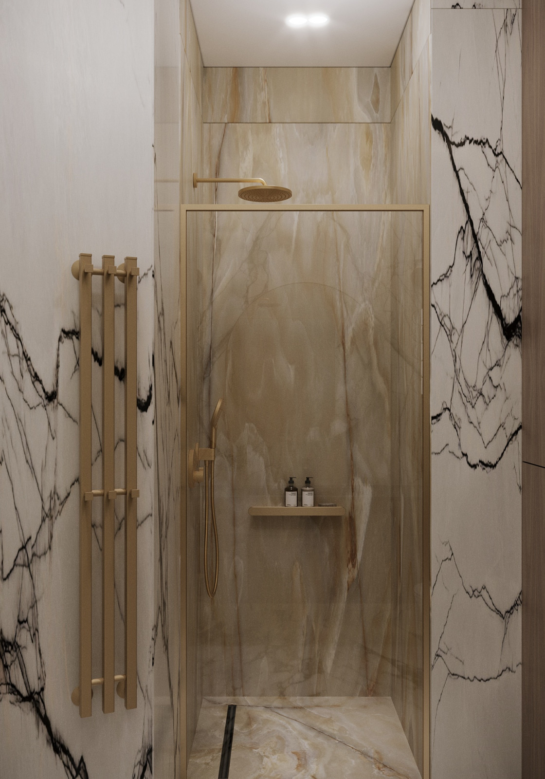 ЖК Levle Причальный, квартира в стиле минимализм 75 м2