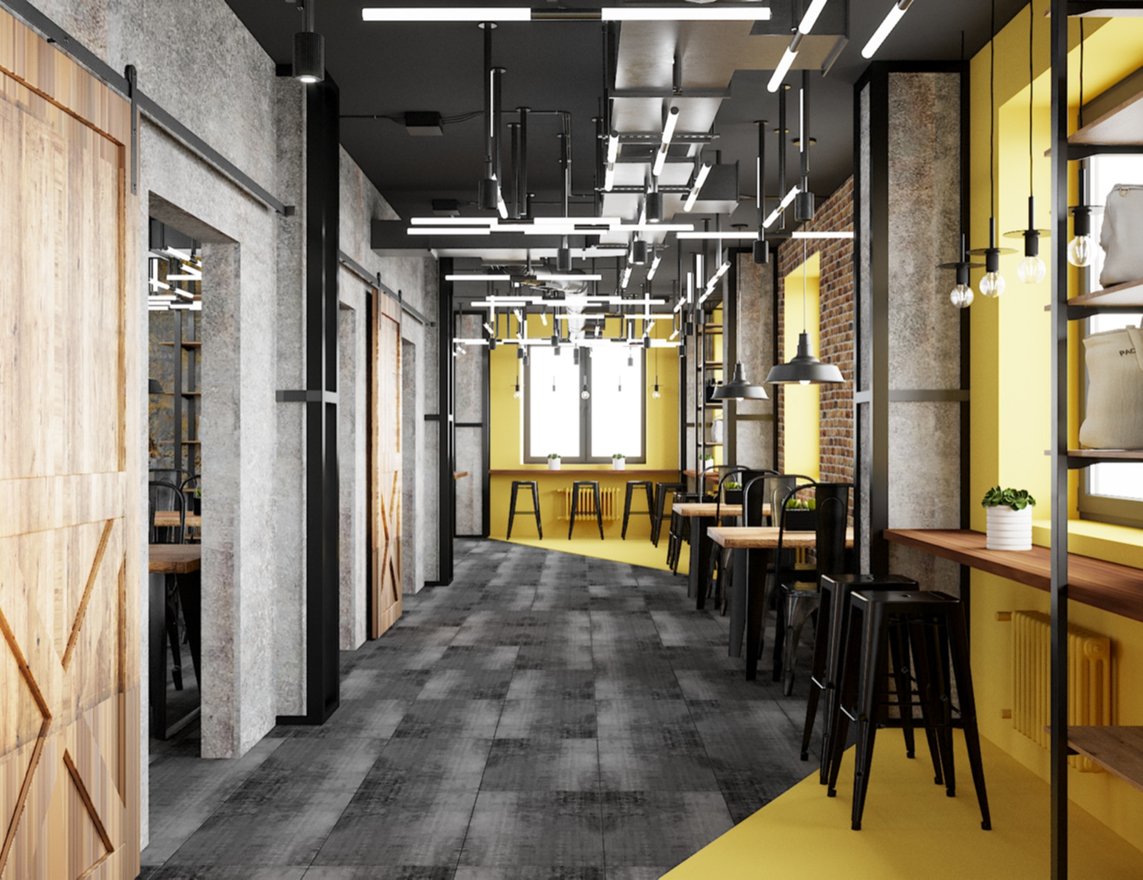 Обложка проекта: Интерьер офиса призводстевнной компании