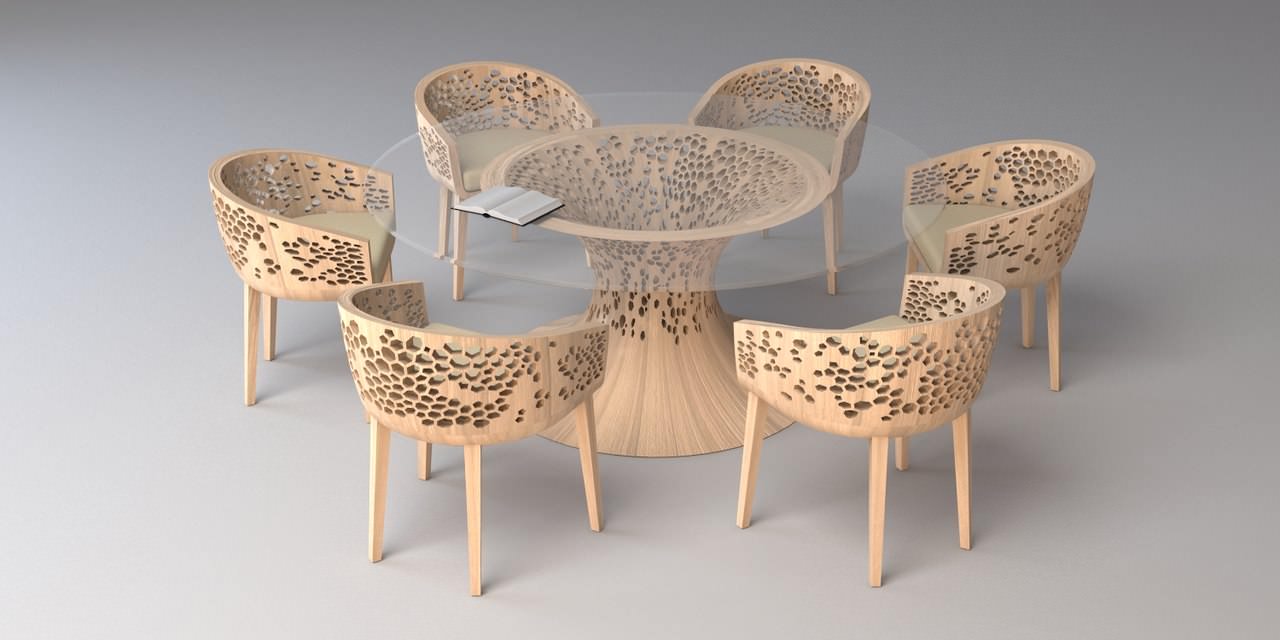 Мебель для загородного дома в Латвии