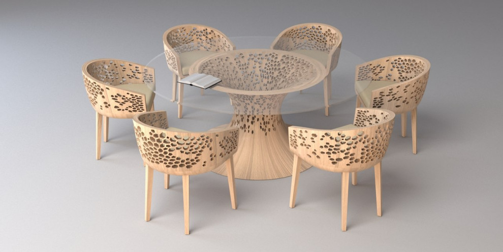 Мебель для загородного дома в Латвии