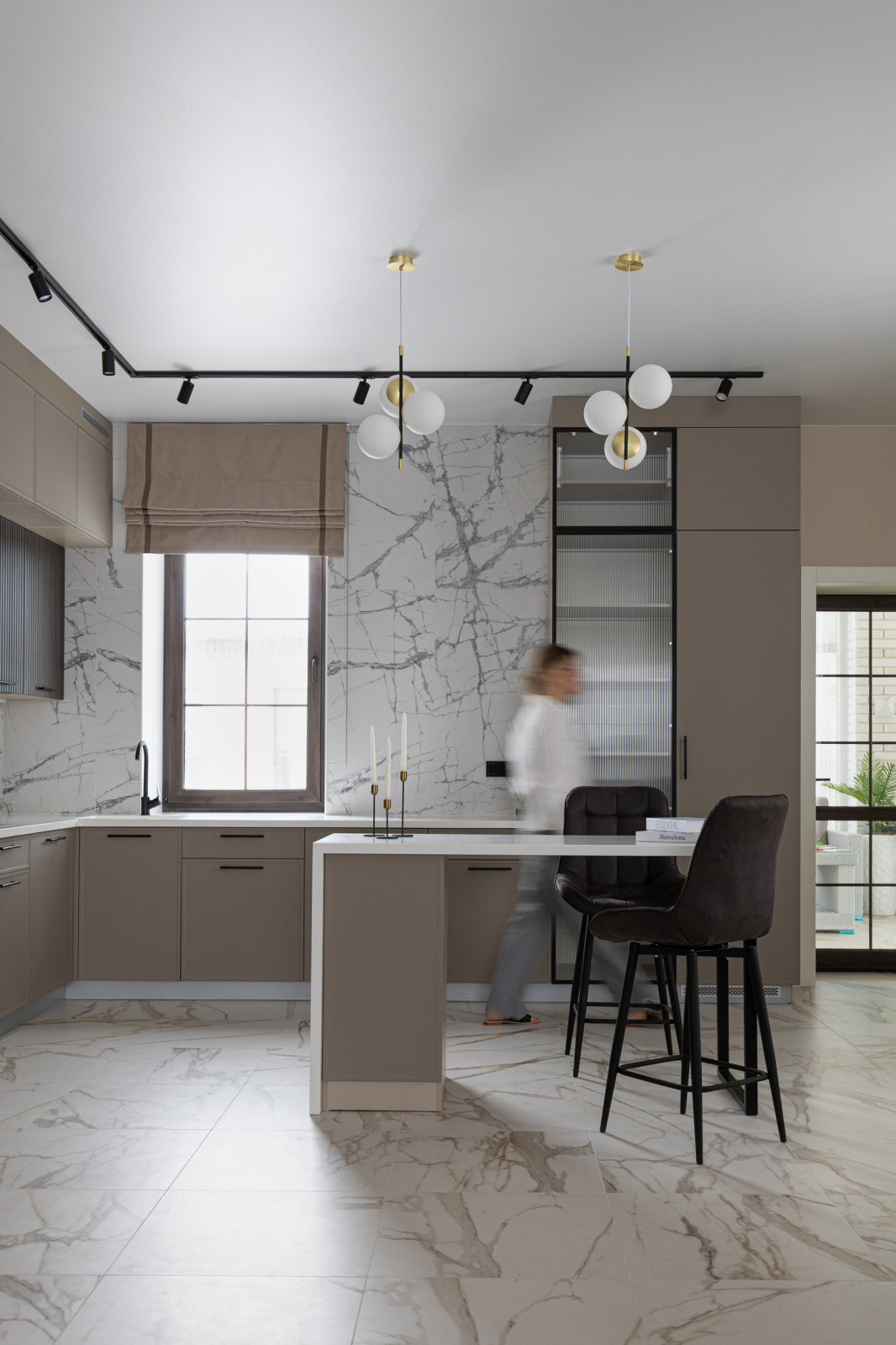 Реализованный интерьер дома