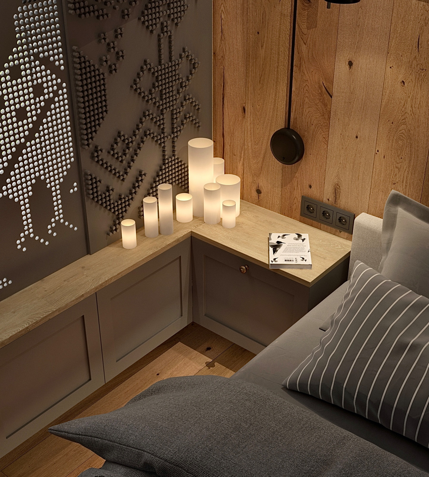 Дизайн загородного дома в Санкт-Петербурге.