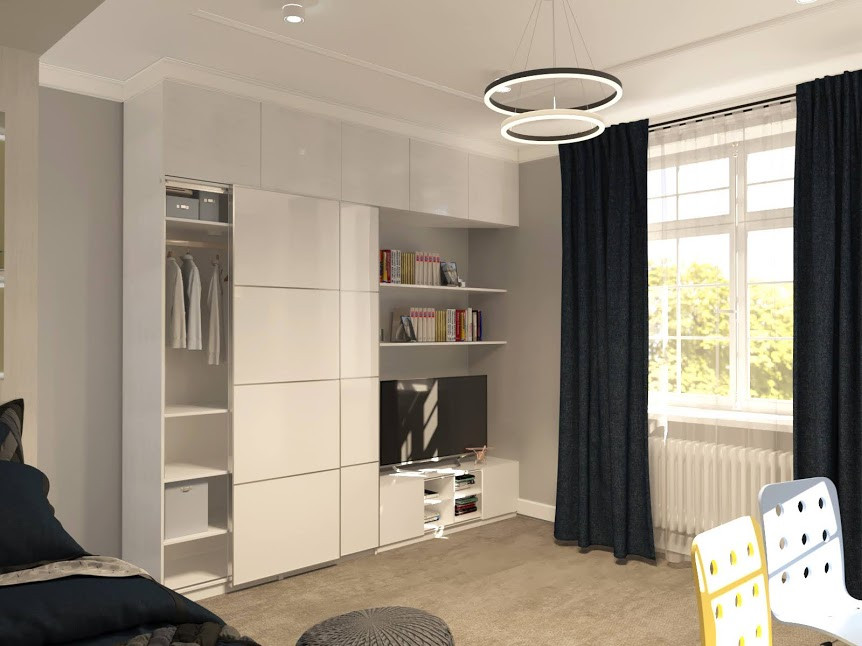 Реализация 2018. Детская в частном доме 240 м²