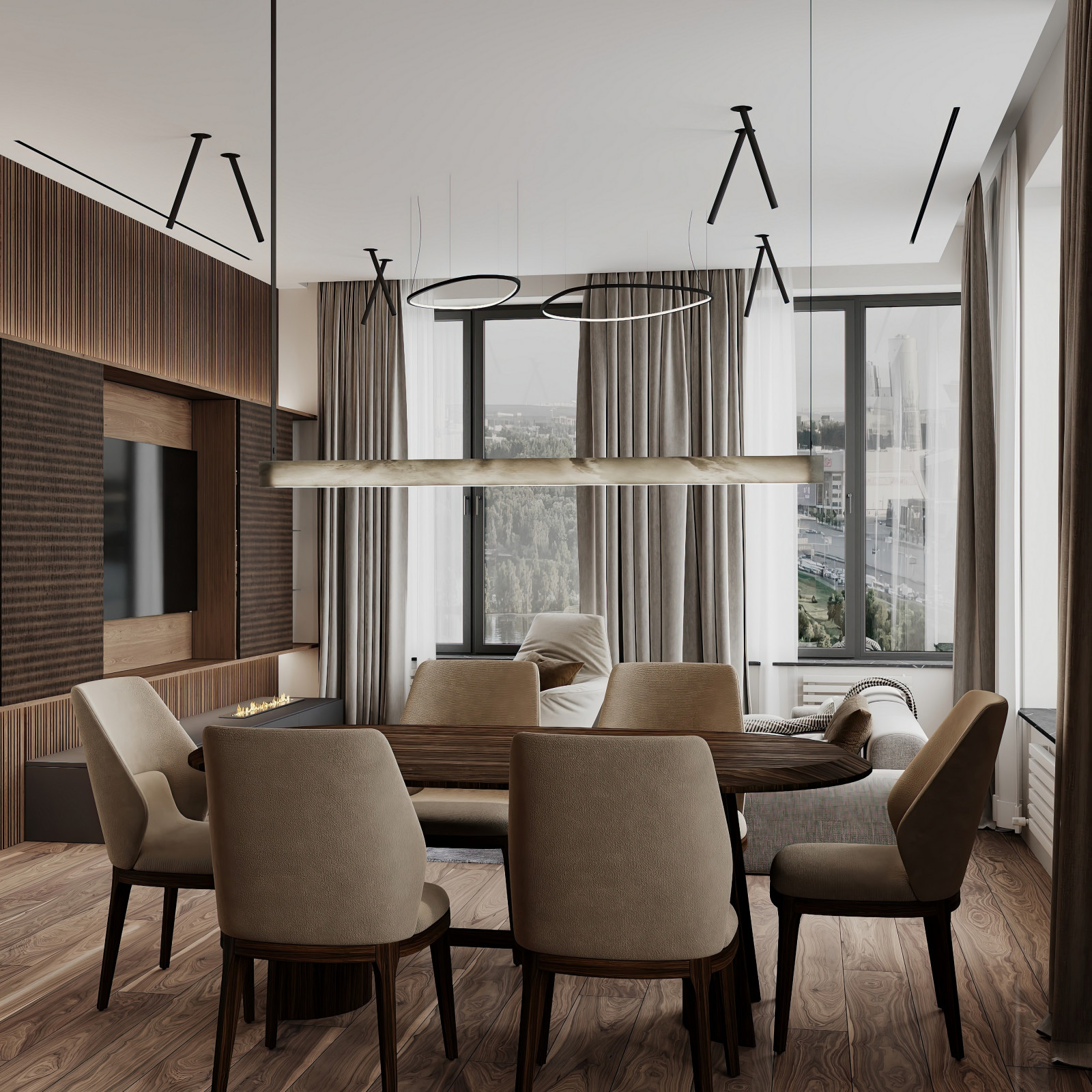 Дизайн и ремонт квартиры в ЖК West Garden - Элегантный минимализм