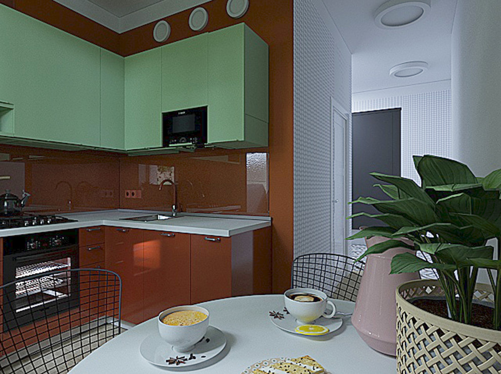 Обложка проекта: Квартира в Сталинке на Ломоносовской в стиле 70-х