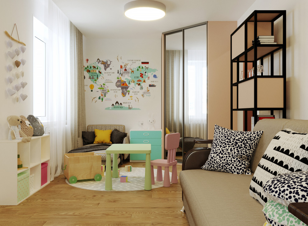 визуализация жилой комнаты