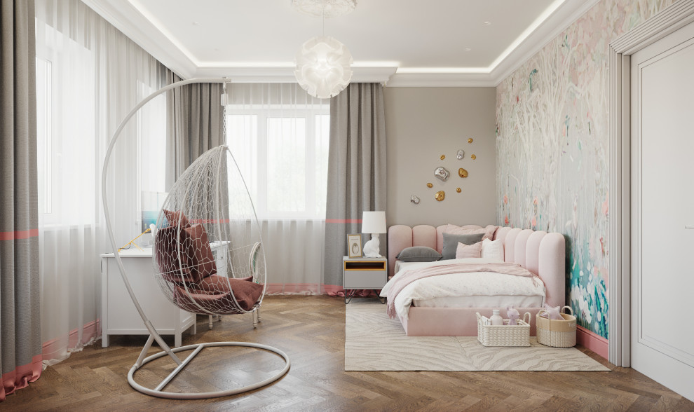 Интерьер загородного дома 280 кв.м КП Вешки