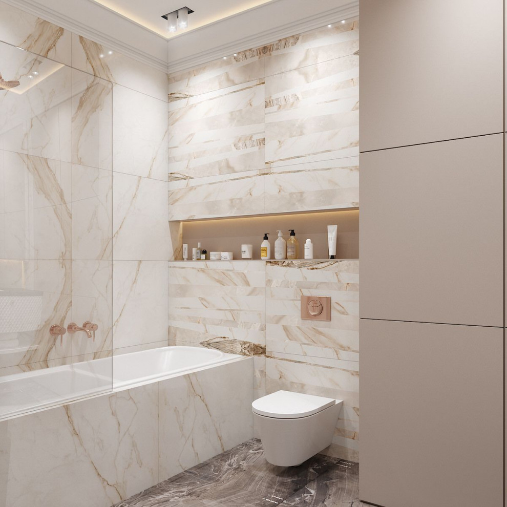 Современный интерьер в ЖК ''Сердце Столицы''