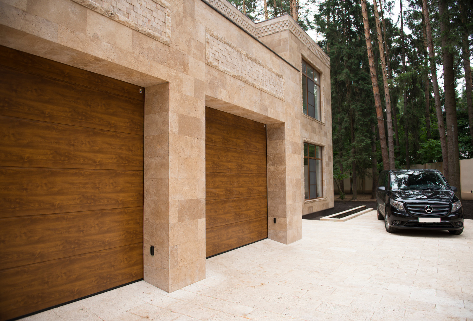 Фасад дома на Рублевке