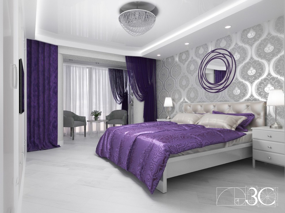 Обложка проекта: Серебро и фиолет