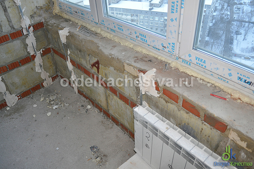 Фотографии "до": Ремонт 4-х комнатной квартиры на пр. Луначарского