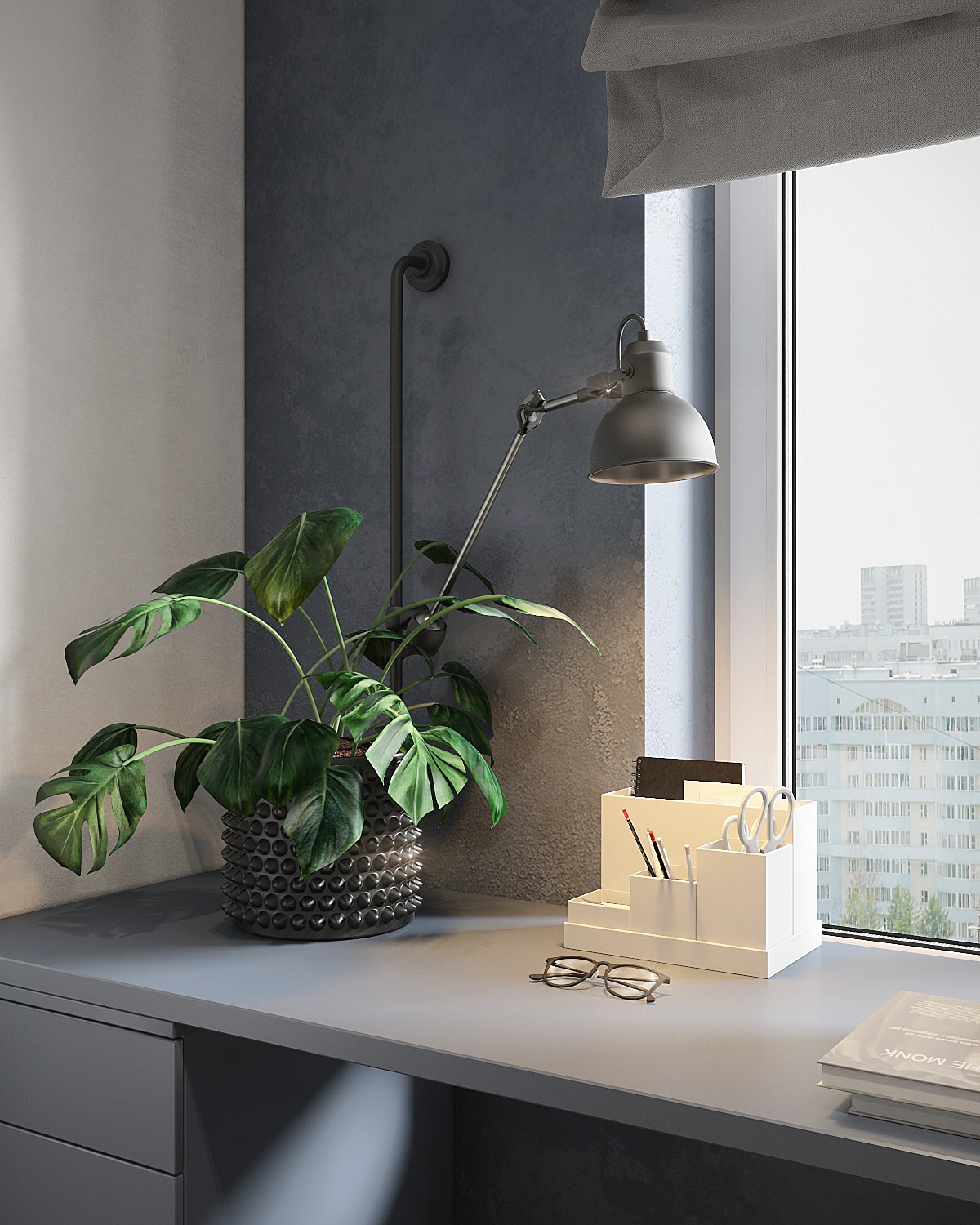 Элегантная современная трехкомнатная квартира