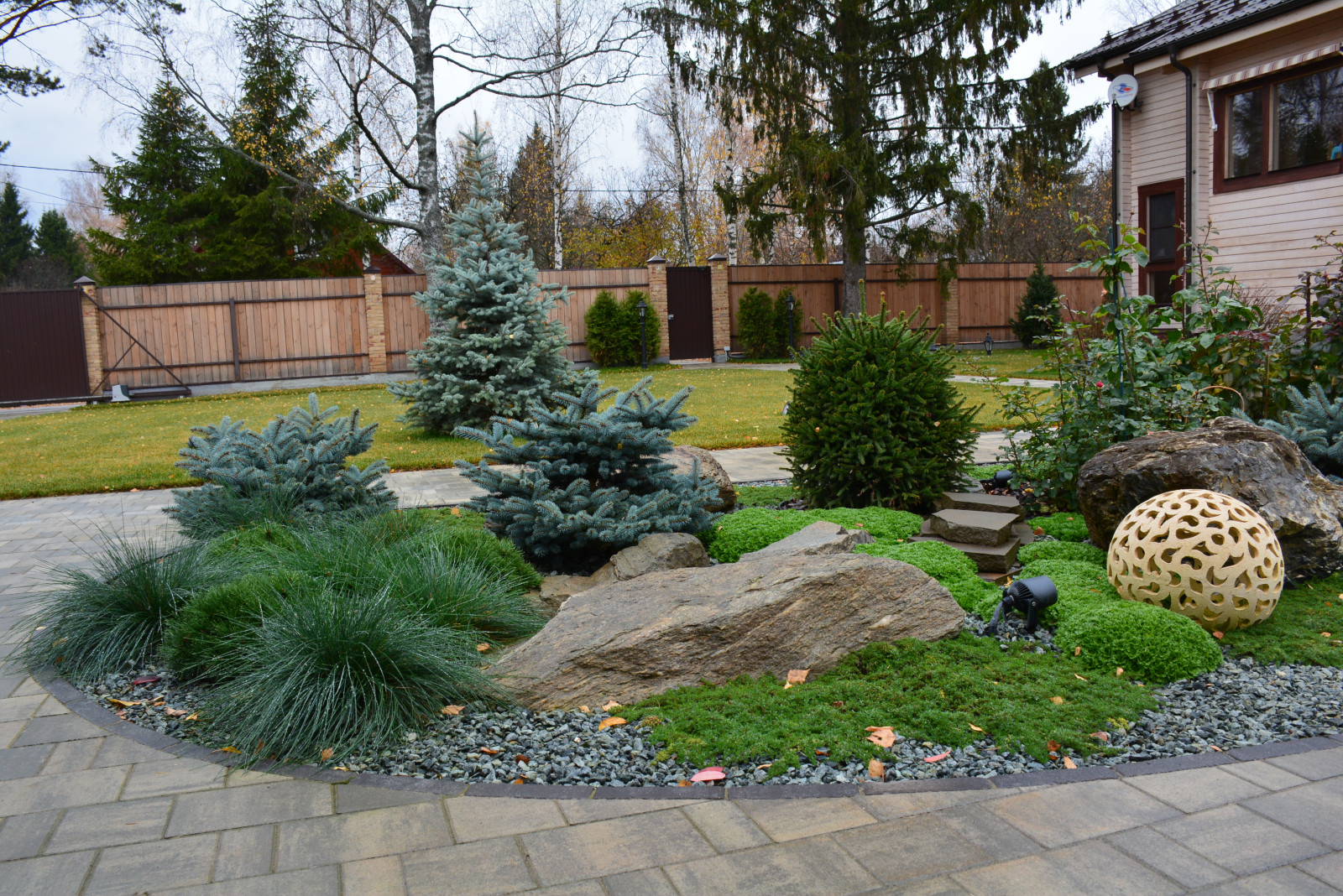 Сады осенью