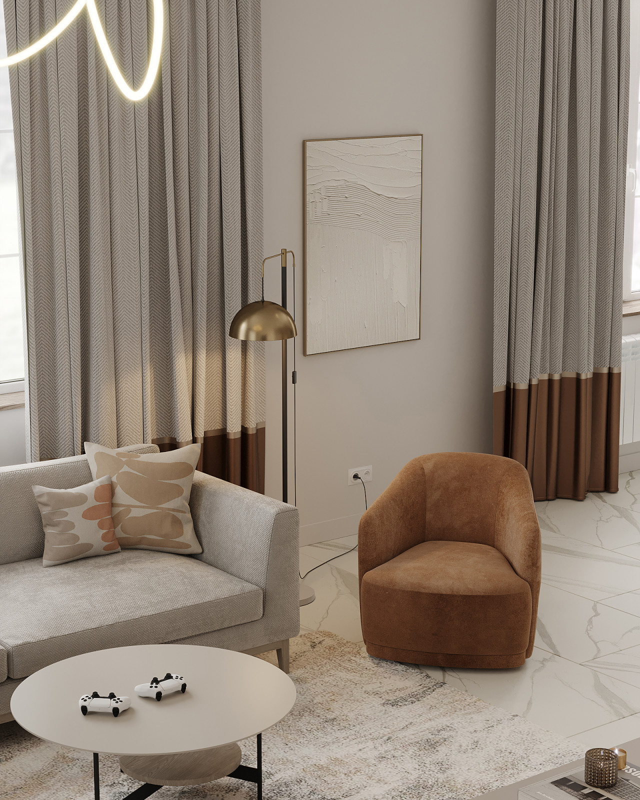 Дизайн-проект дома 200 м2 г.Москва