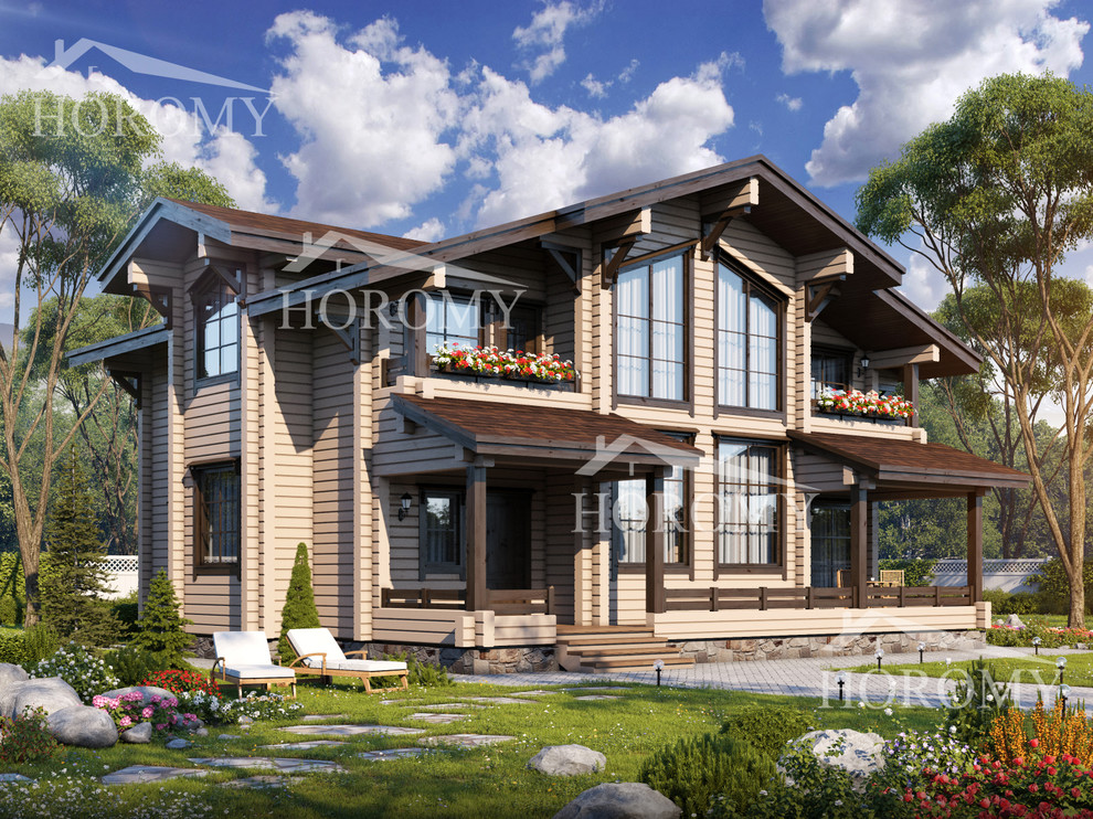 Проекты домов из клееного бруса