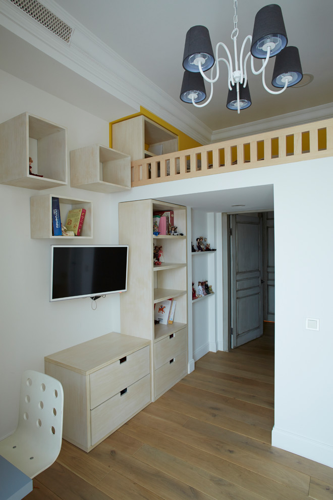 Воздушная квартира в скандинавском стиле напротив Нескучного сада