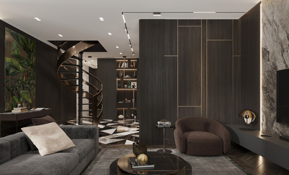 Дизайн-проект квартиры с терассой в ЖК «Futurist»