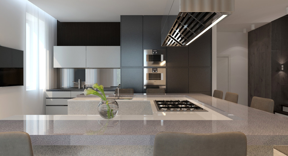 Проект 1 этажа дома в коттеджном поселке «Тихая Заводь» в Истринском районе МО