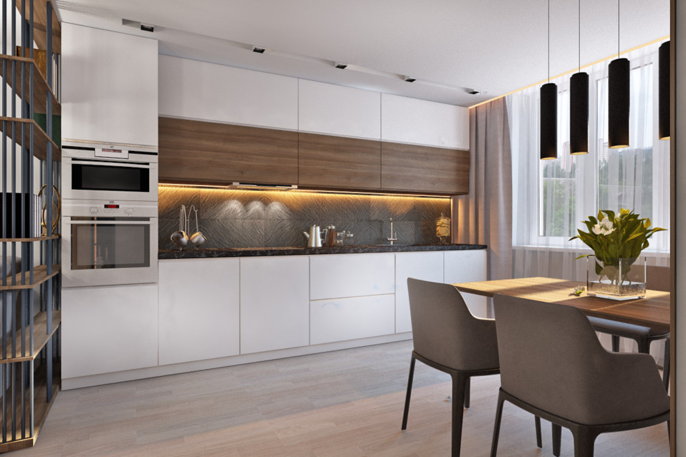 Проект "ONE STORY" 4-комнатная квартира площадью 107,3 м кв