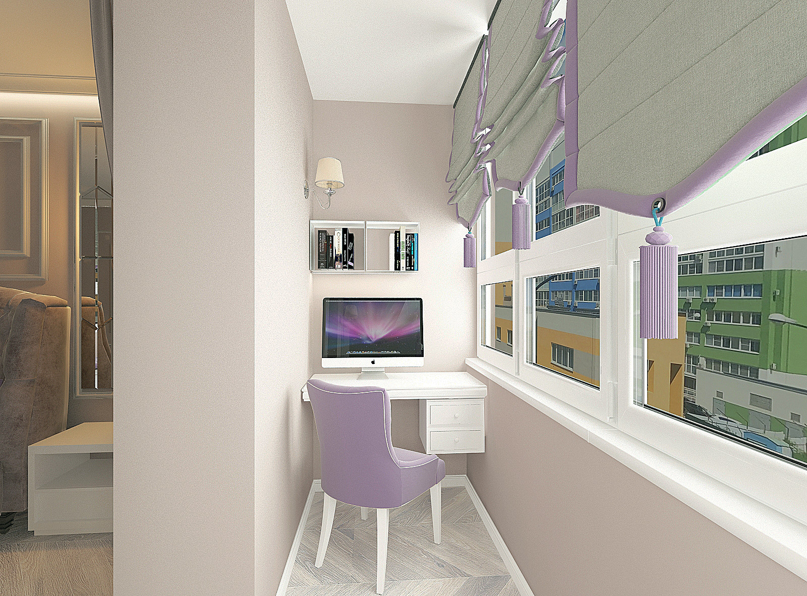 Неоклассика в квартире для молодой семьи