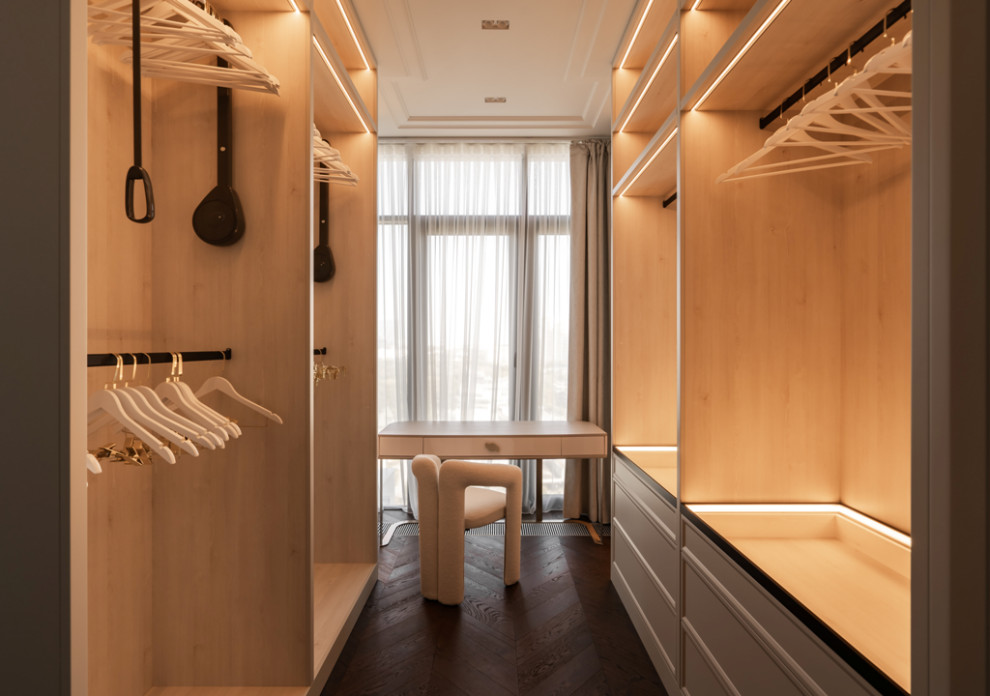 Шикарная квартира с белой мебелью