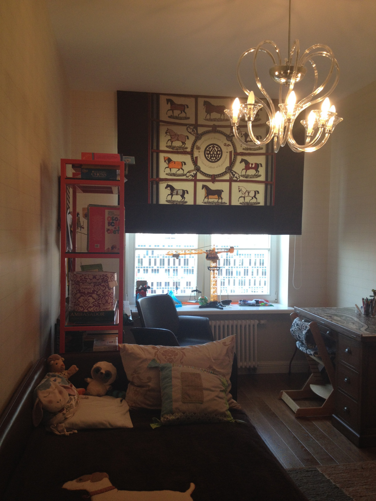 Квартира в Москве. Текстильное оформление окон.