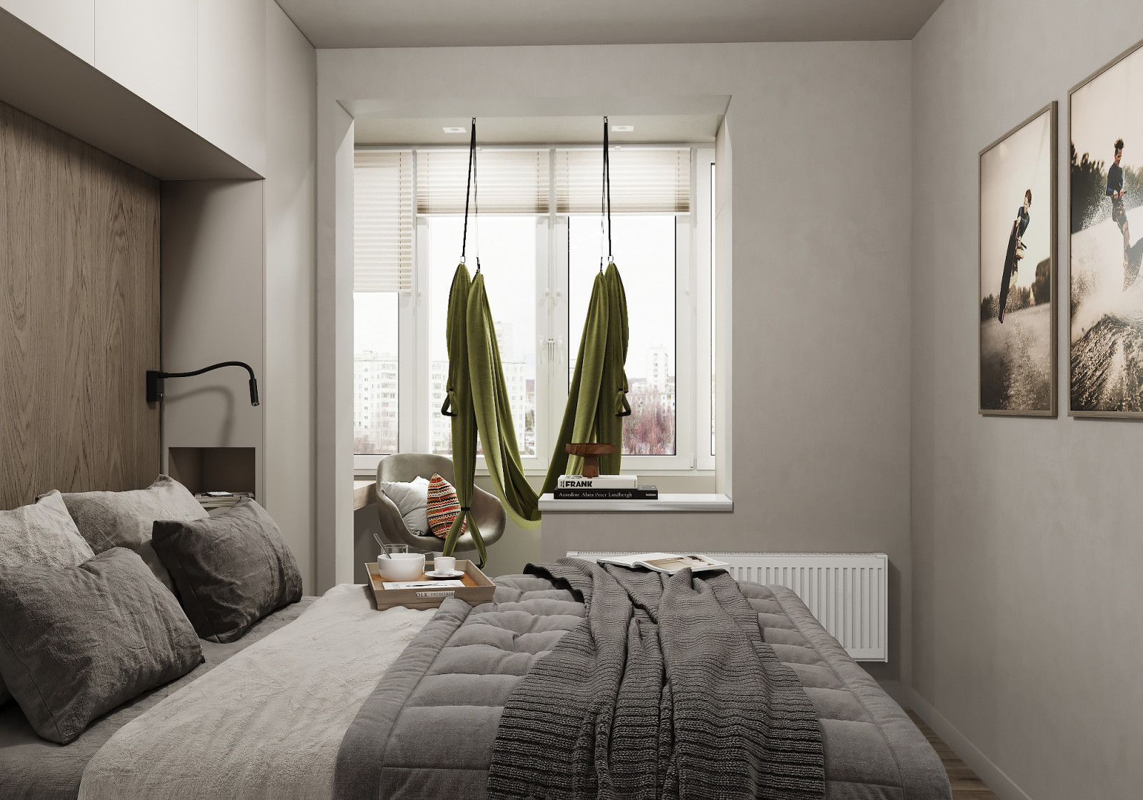 "Прикоснись к природе", квартира в Москве, 68 м2