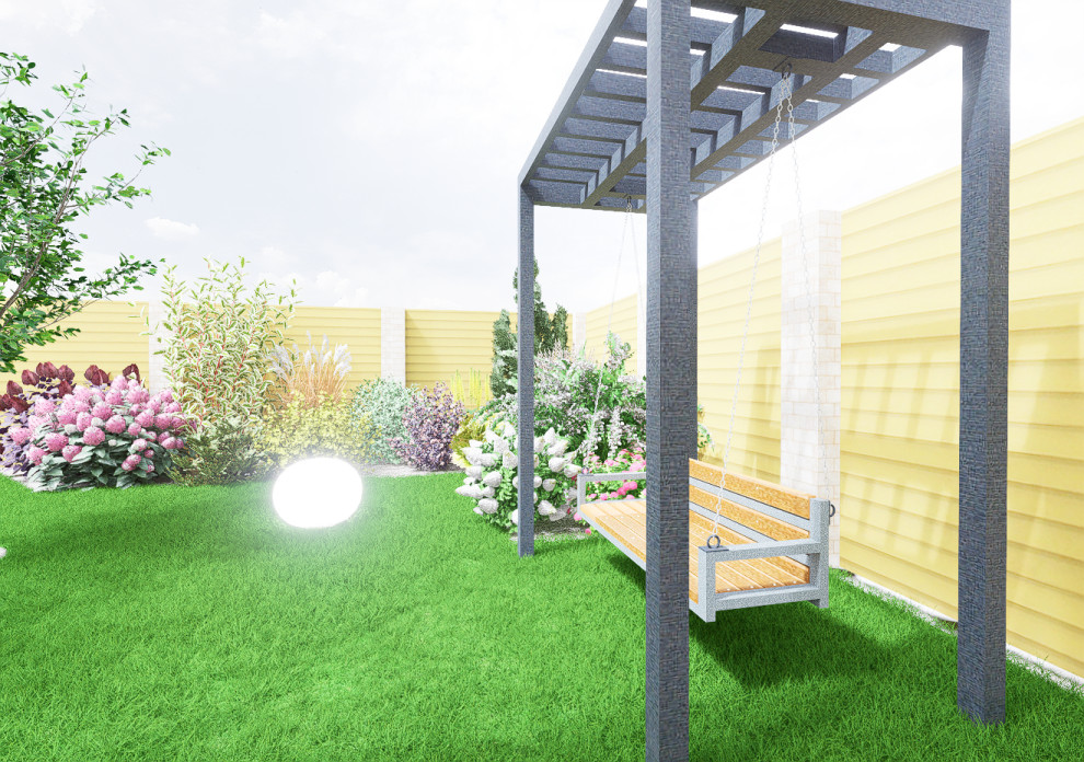 Дизайн участка в Лобне