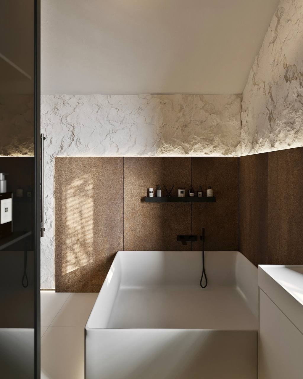 Ванная комната в КП "Лугинино парк"