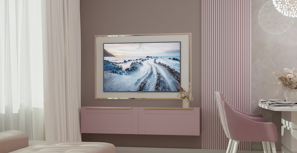 гостиная столовая в небольшой квартире