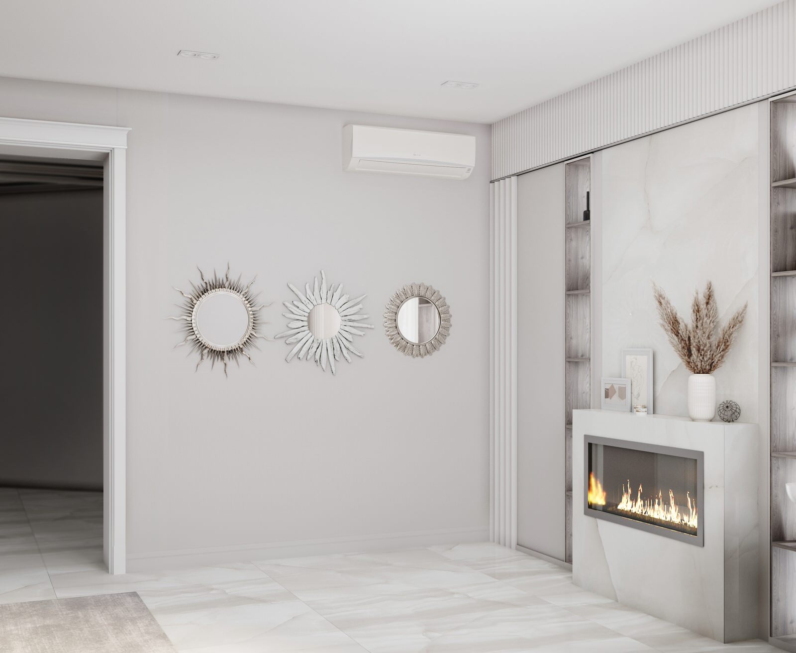 Дизайн-проект гостиной частного дома г. Ростов-на-Дону