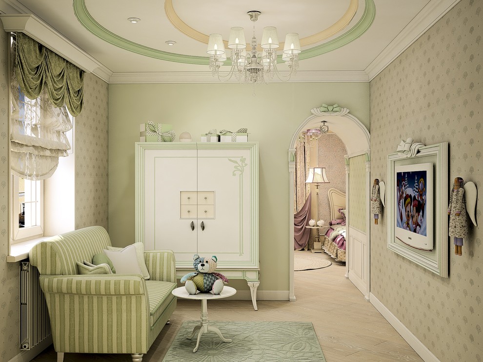 Дизайн-проект интерьера загородного дома в КП Vita Verde, 300 кв м