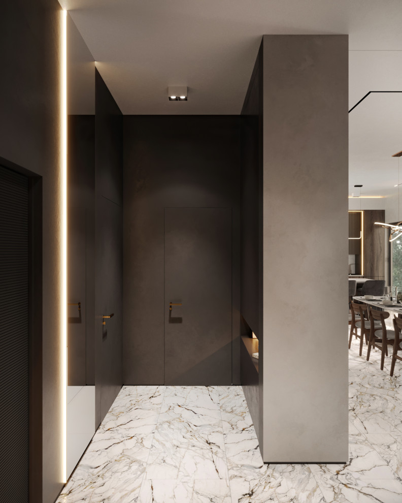 Загородный дом, минималистичный и строгий