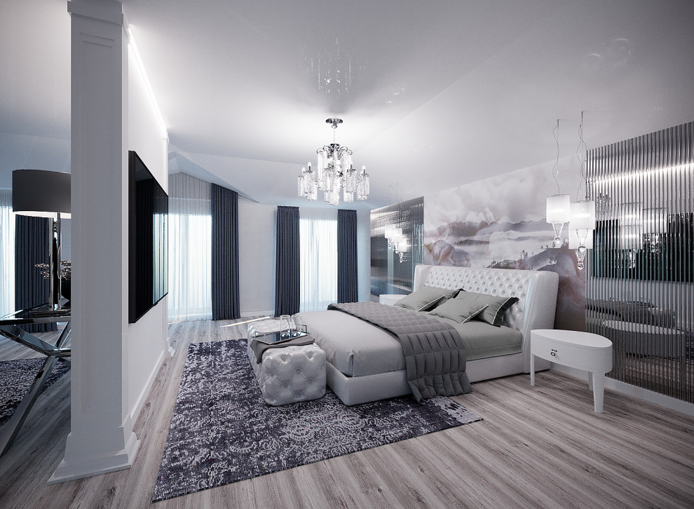 Обложка проекта: Дизайн - проект спальни