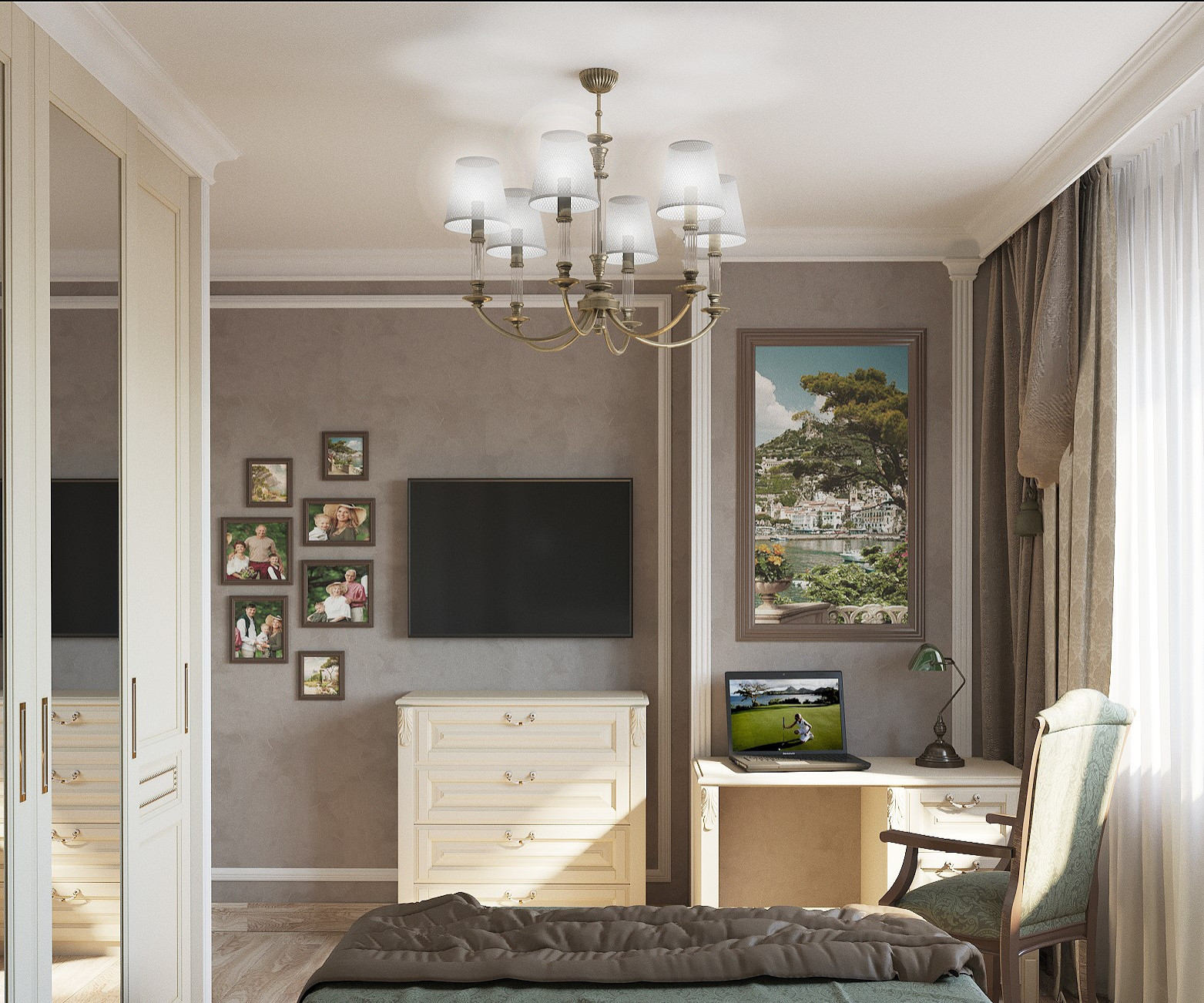 Дом 270 кв.м. в классическом стиле