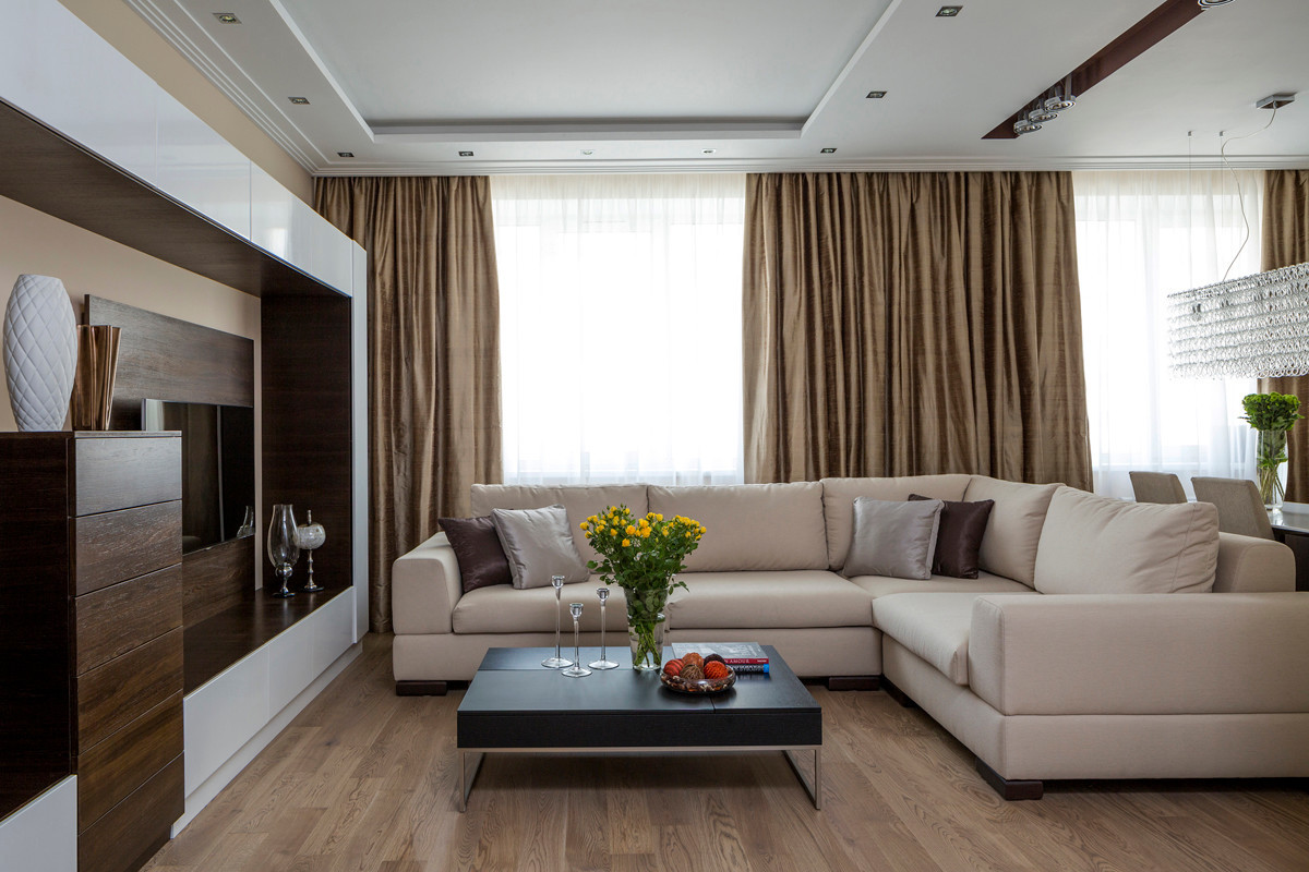 Современный интерьер в ЖК Лосиный остров