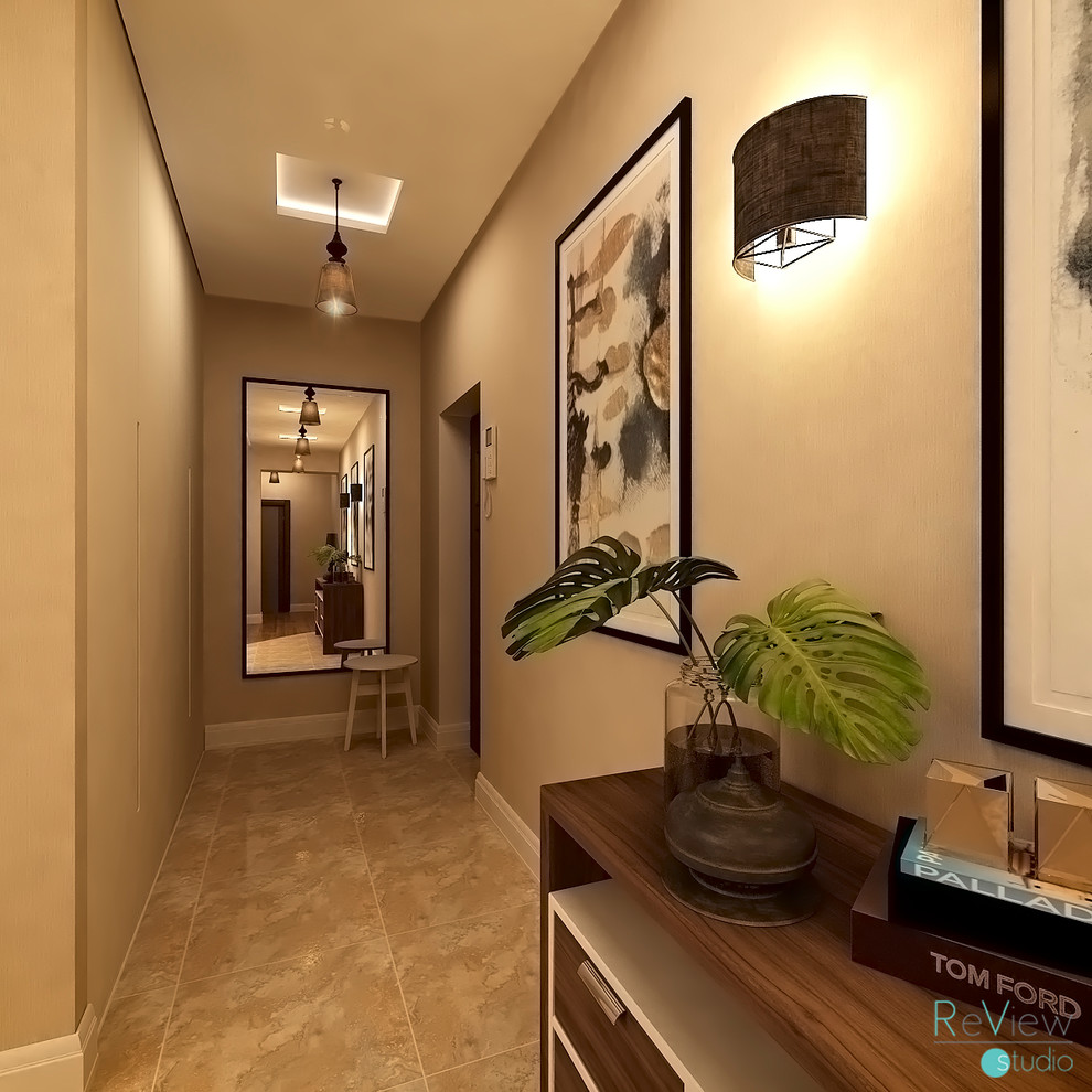 Гостиная - студия квартиры в г. Пятигорске