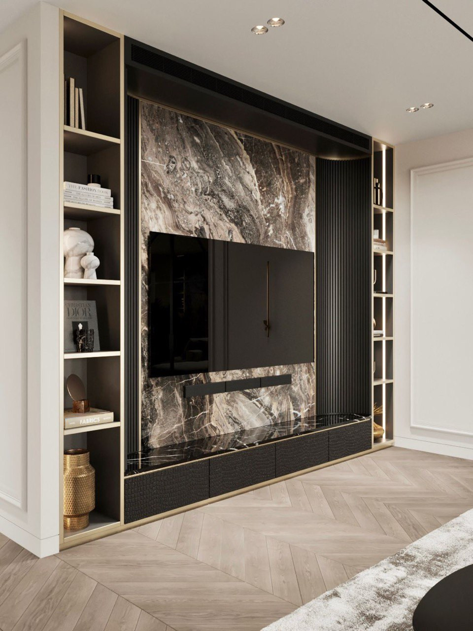 Гармония контрастов в городской квартире