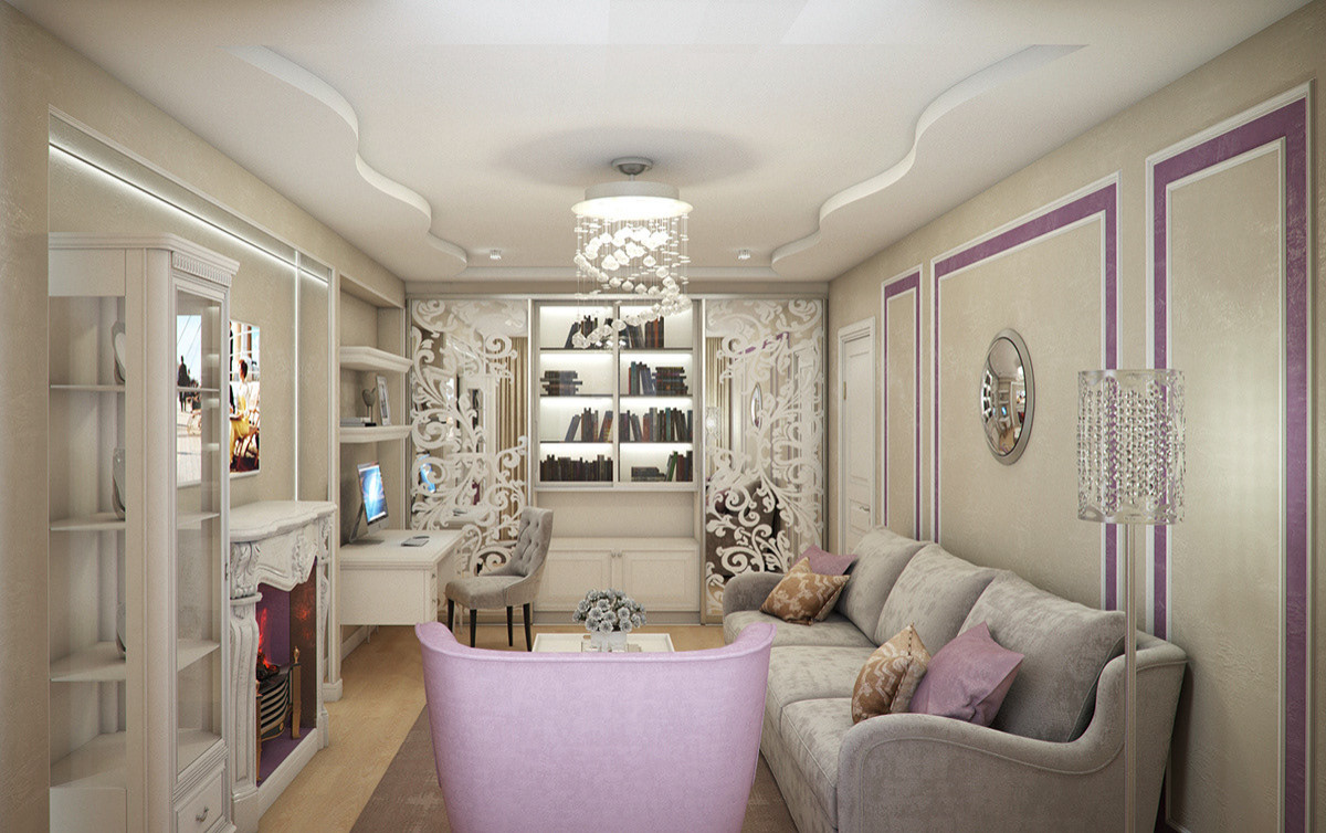 Дизайн-проект квартиры Онежская 53к4 70м2 (Классический стиль)