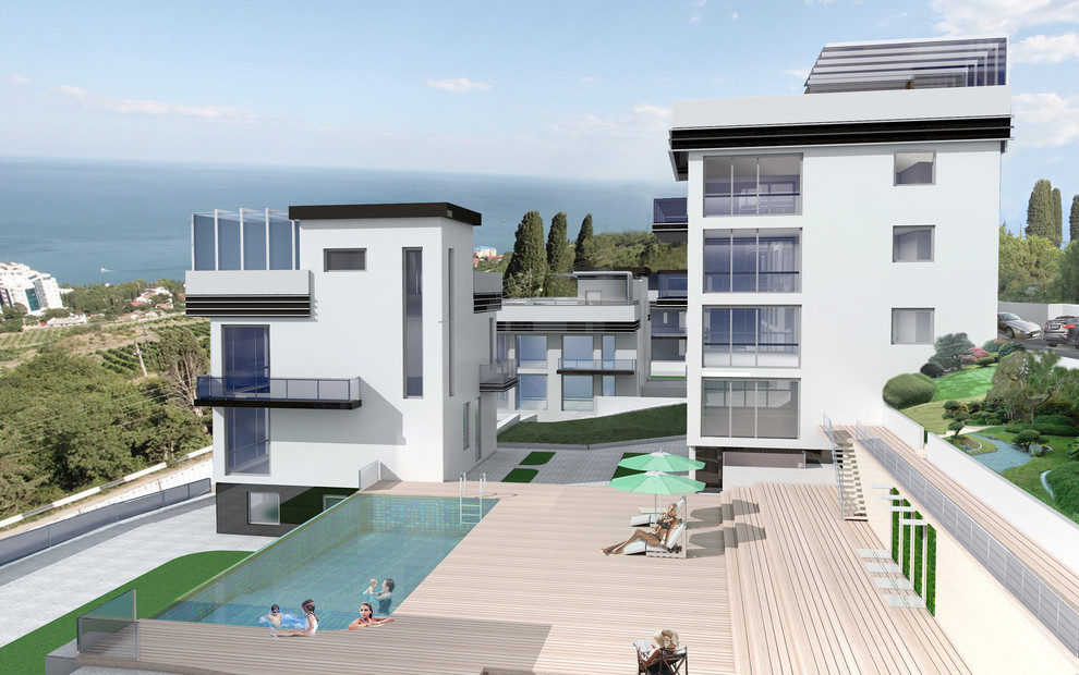 Обложка проекта: Гостиничный комплекс в Крыму. Реконструкция